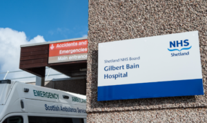 nhs shetland Gilbert bain hospital
